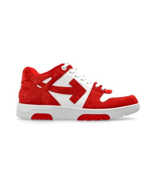 Off-White c/o Virgil Abloh Red Sneakers for men