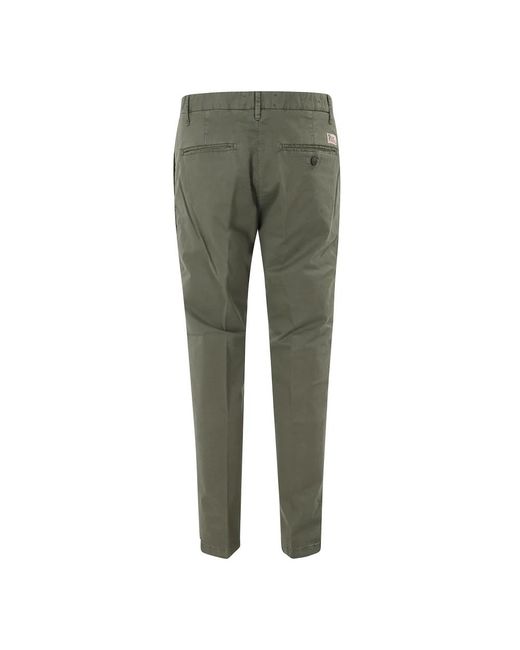 Roy Rogers Green Chinos for men