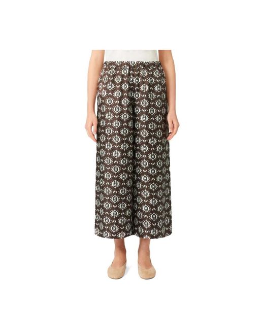 Weekend by Maxmara Wide Trousers in het Brown