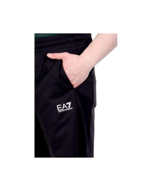 EA7 Blue Casual Shorts for men