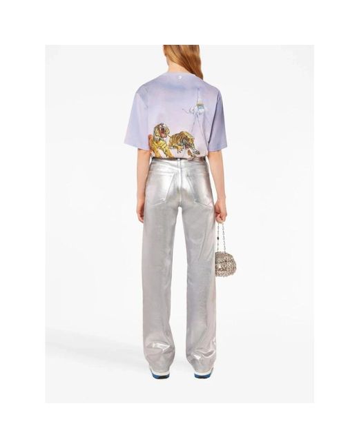Rabanne Gray Wide trousers
