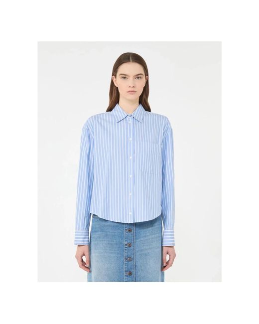 Weekend by Maxmara Blue Shirts