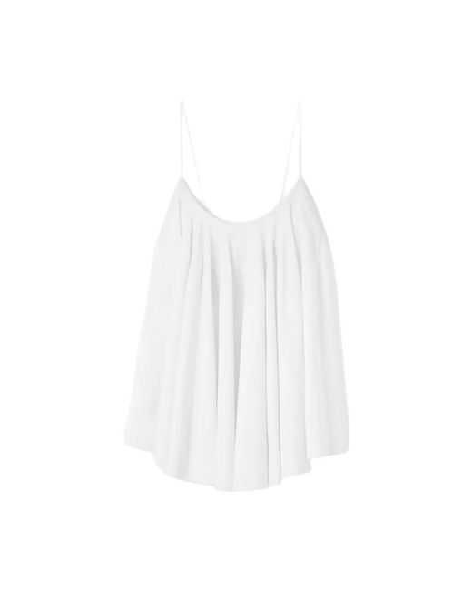 Jacquemus White Sleeveless Tops
