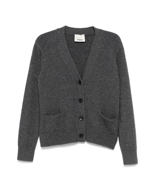 Isabel Marant Truien & Vesten ,Grijs ,Antraciet Brat Cardigan in het Gray