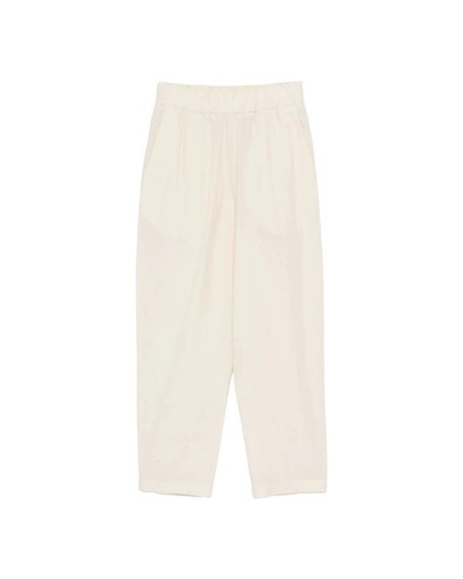 Barena Natural Wide Trousers