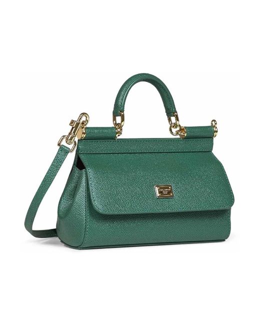 Dolce & Gabbana Green Handbags