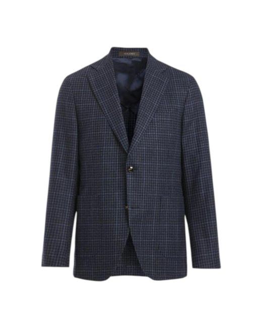 Oscar Jacobson Blue Blazers for men