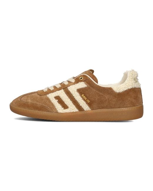 Back70 Brown Cloud Suede Damen Sneakers