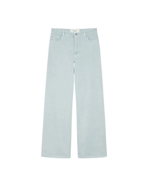 Wide Jeans Weekend by Maxmara de color Blue
