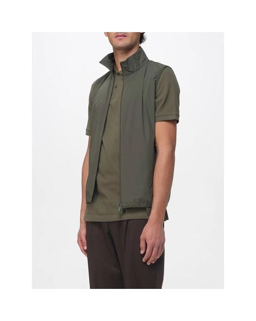 Save The Duck Green Vests for men