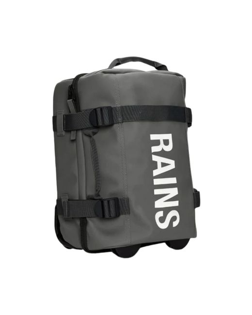 Rains Black Cabin Bags