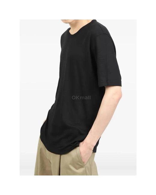 Lardini Black T-Shirts for men