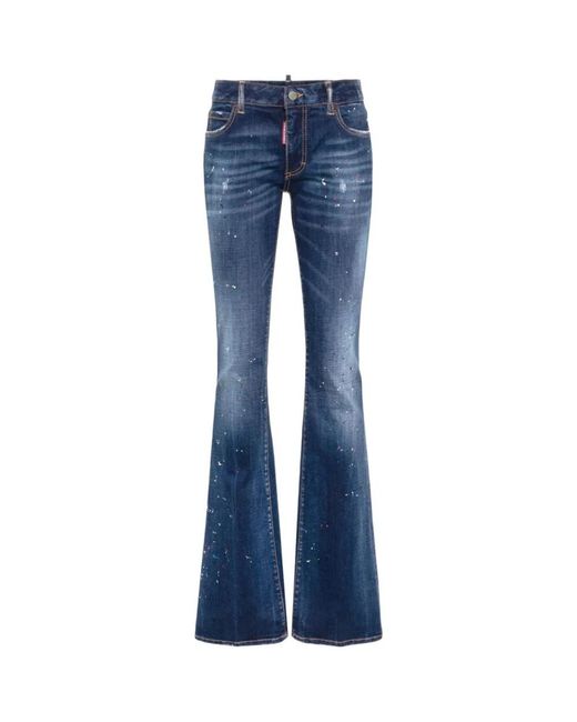 Boot-Cut Jeans di DSquared² in Blue