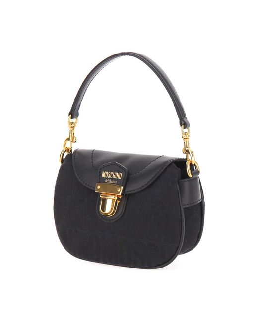 Moschino Black Shoulder Bags
