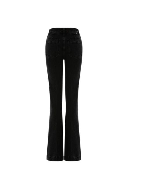 Seafarer Delphine Denim Stretch Jeans in het Black