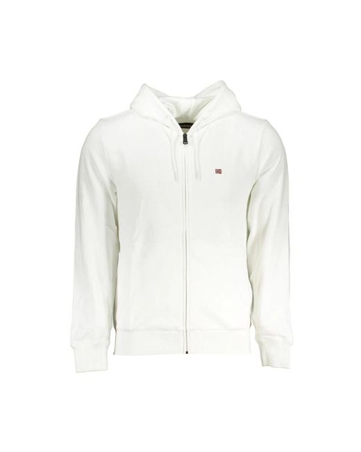 Napapijri Zip-Throughs in het White voor heren