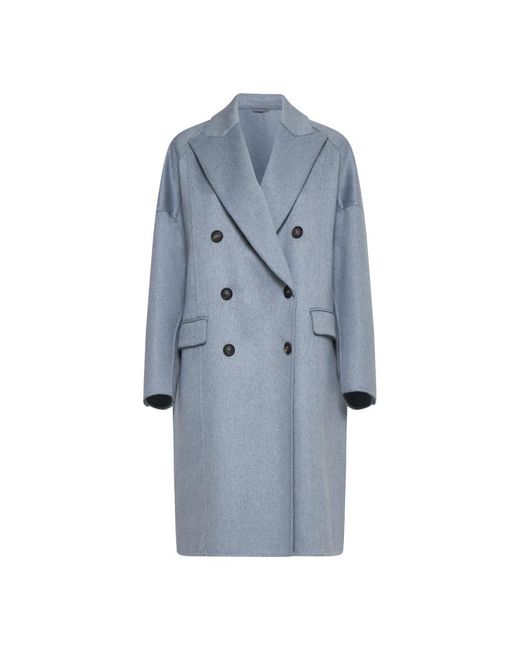 Abrigos Azul Claro Para Mujeres, Mujer, Talla Brunello Cucinelli de color Blue