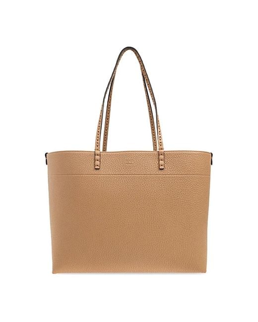 Fendi Brown Tote Bags