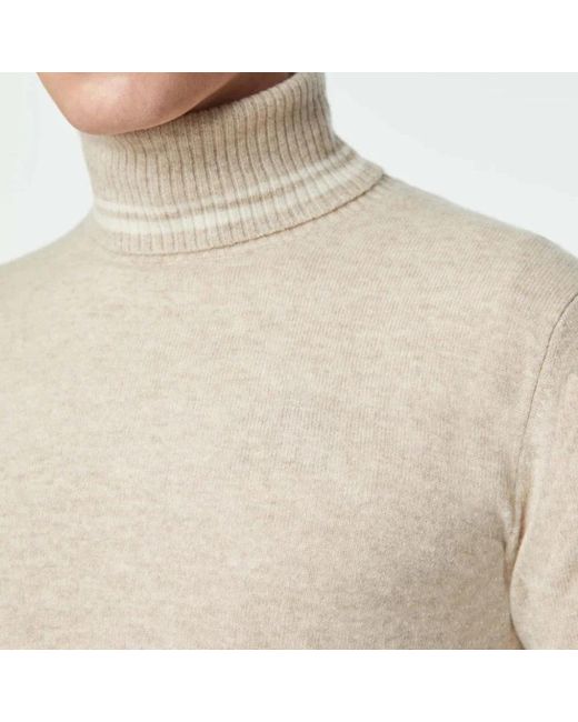 Lubiam Natural Turtlenecks for men