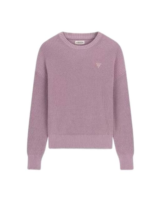 Guess Purple Mini Triangle Pullover