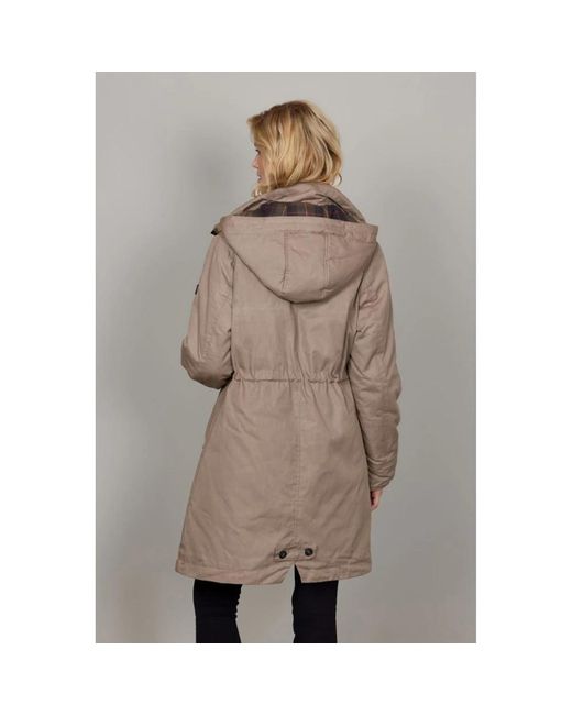 Junge Brown Parkas