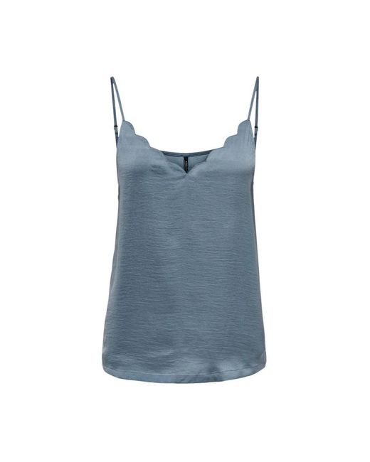 Sleeveless Tops di ONLY in Blue