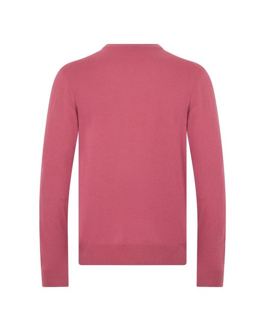 Fedeli Pink Cashmere Knitwear for men