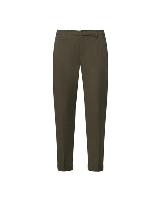 Dondup Green Chinos for men