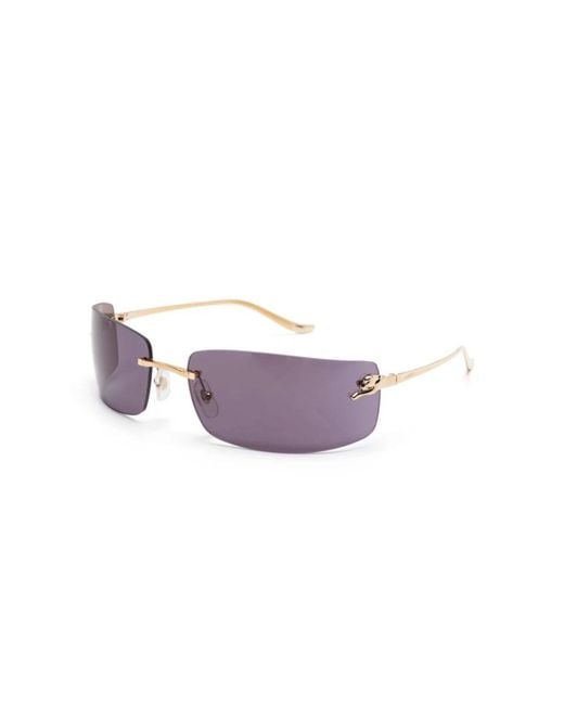 Cartier Purple Sunglasses