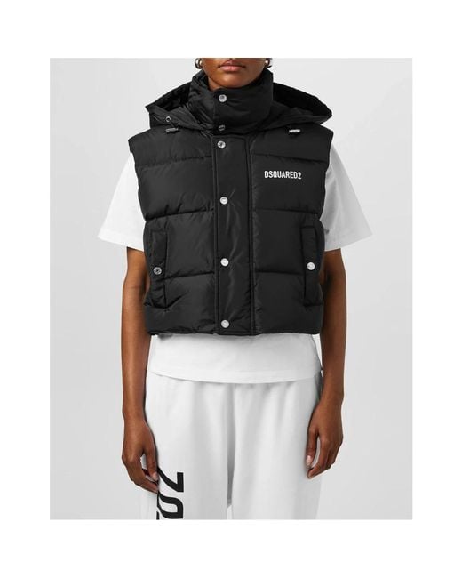 DSquared² Black Waistcoats