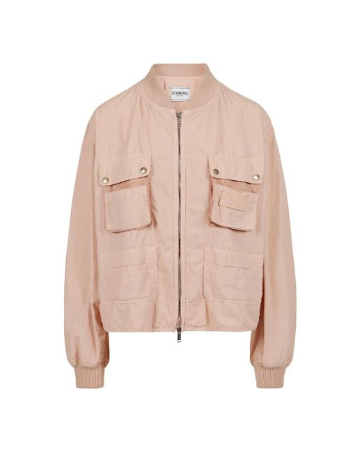 Light Jackets Iceberg de color Pink