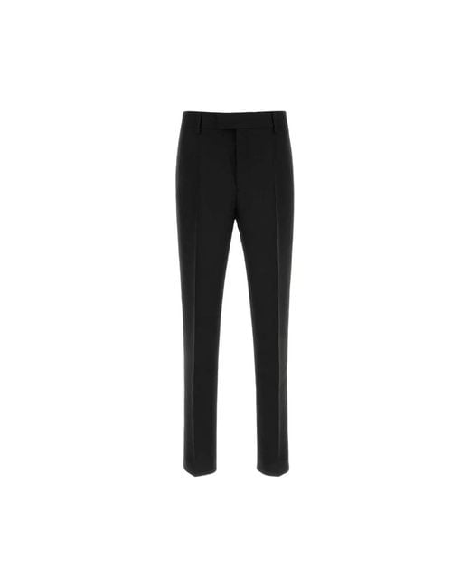 Ferragamo Black Slim-Fit Trousers for men