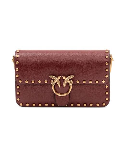 Pinko Red Cross Body Bags