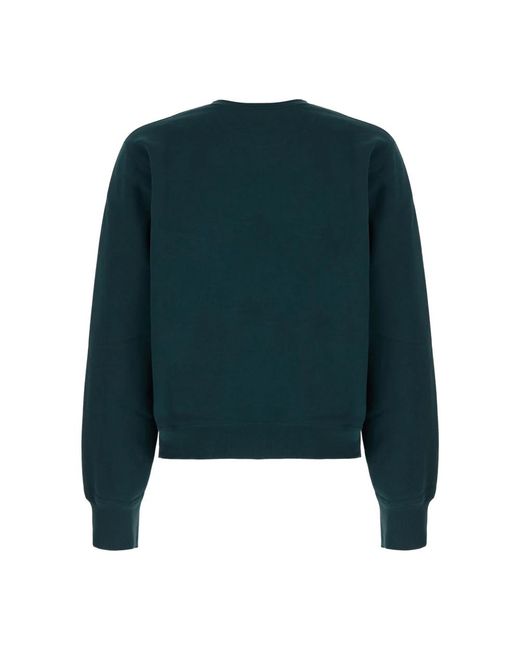 Sudadera Cassandre De Algodon Saint Laurent de hombre de color Green