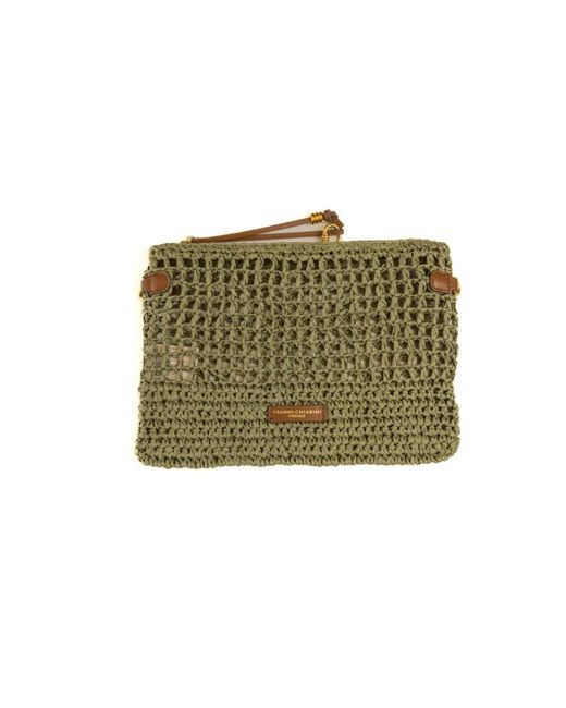 Gianni Chiarini Green Clutches