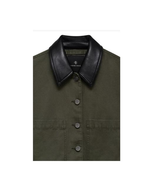 Anine Bing Yuma Jacket in het Green