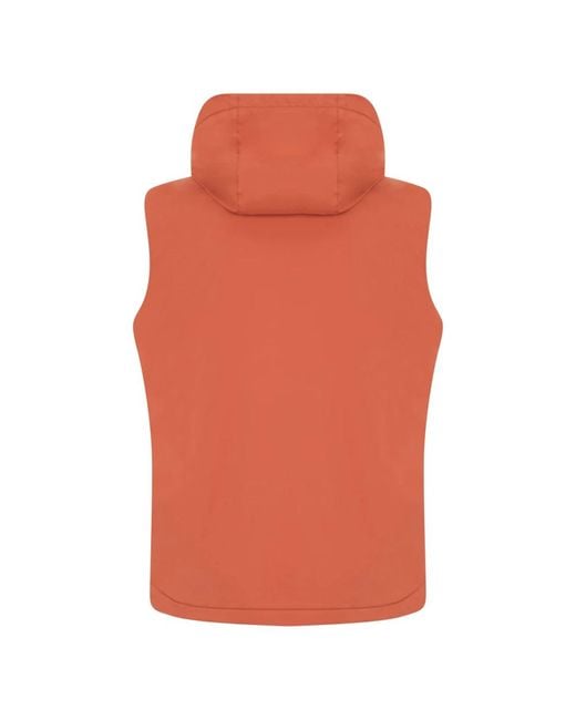 Fedeli Orange Waistcoats for men