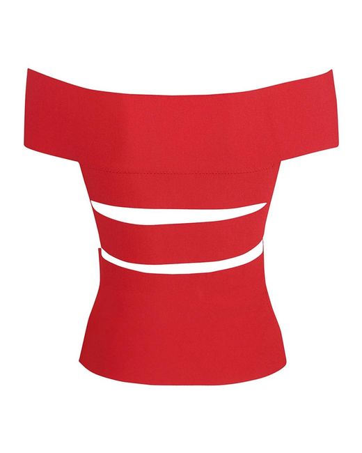 McQueen Overhemden ,Rood ,Stijlvolle Top Voor Vrouwen in het Red
