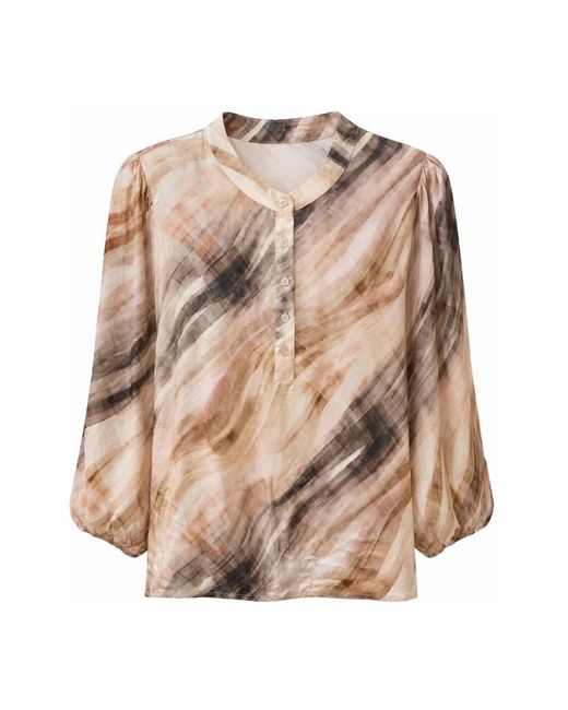 2-Biz Brown Blouses