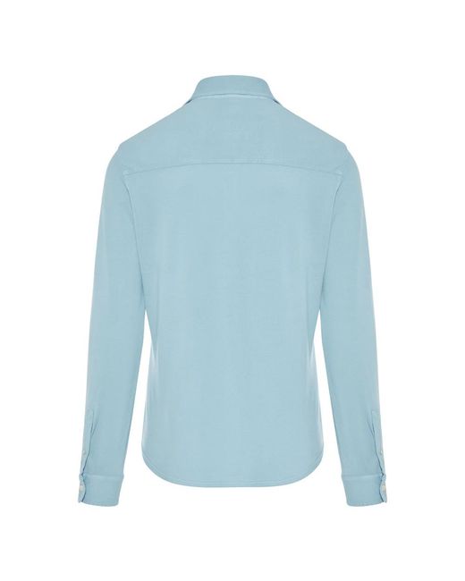 Fedeli Blue Formal Shirts for men