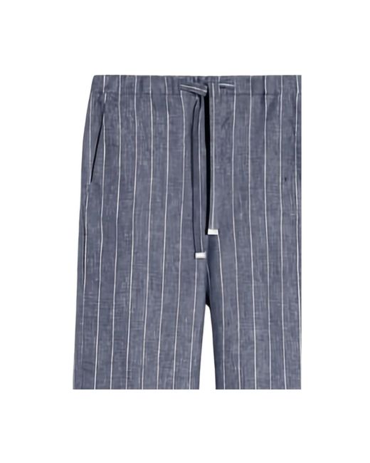 Max Mara Blue Wide Trousers