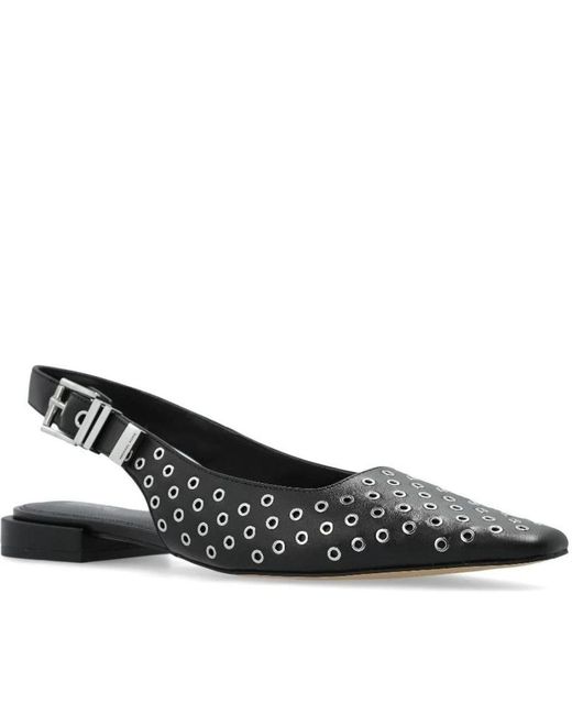 Michael Kors Black Ballerina Shoes