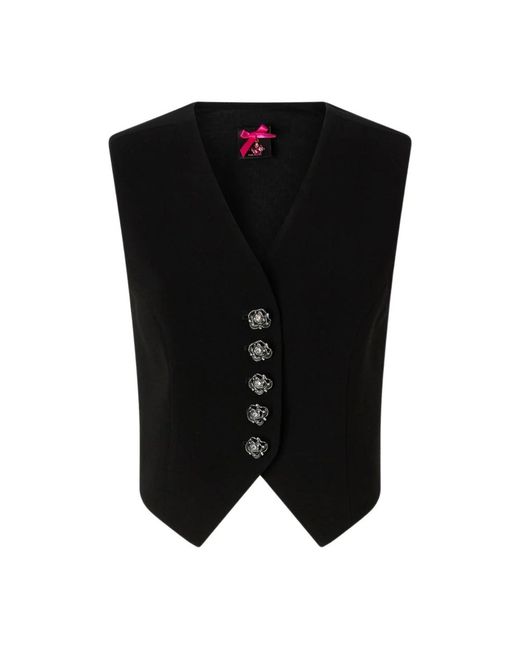 Pinko Black Vests