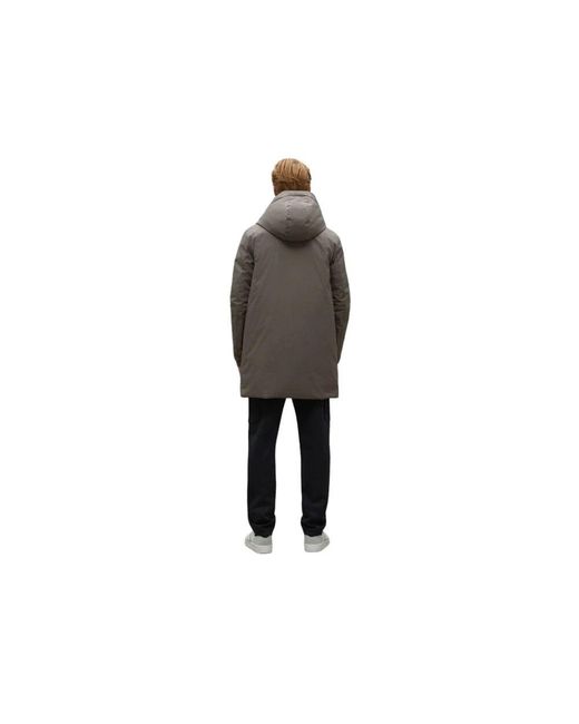 Ecoalf Braune steppjacke in Green für Herren