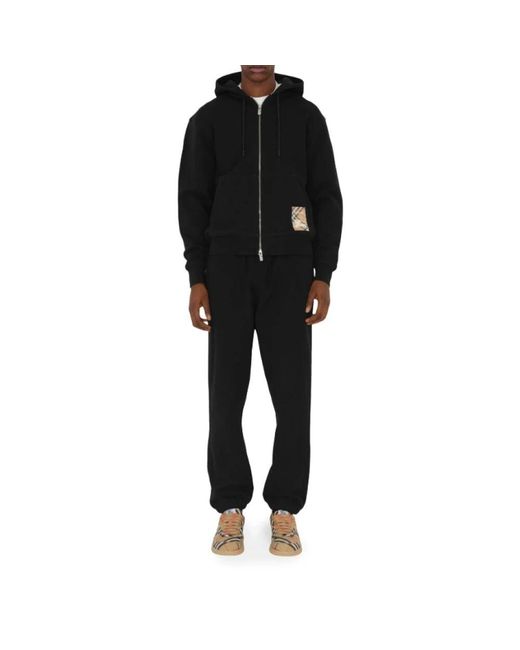 Burberry Schwarze stylische hose in Black für Herren