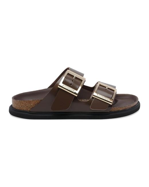 Birkenstock Brown Sliders