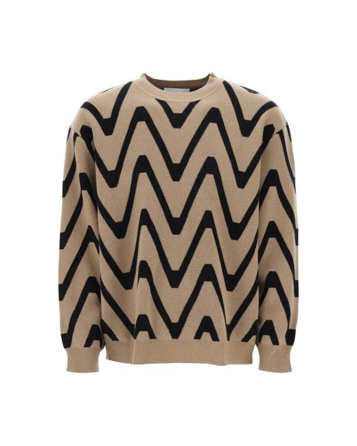 Closed Multicolor Round-Neck Knitwear for men