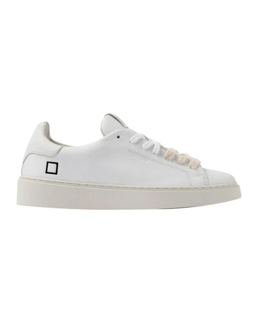 Date White Sneakers for men