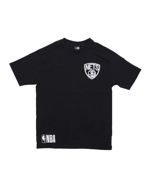 KTZ Tops ,Zwart ,Nba Neon Tee Bronet Zwart/Wit in het Black voor heren