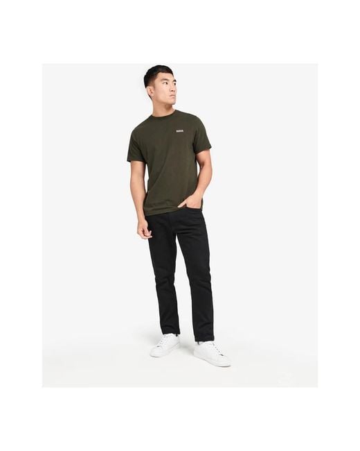 Barbour Tops ,Groen ,Katoen Groene Arch T-Shirt in het Green voor heren